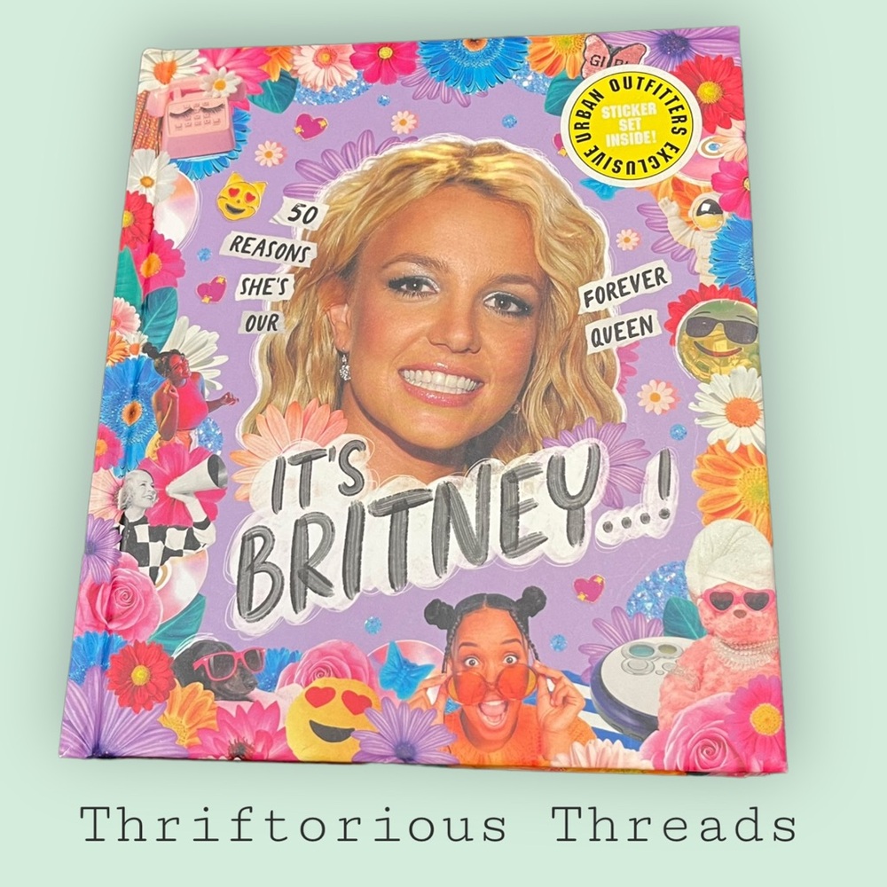 Britney Spears Coffee Table Book NWT